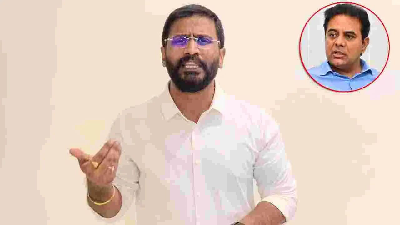 కేటీఆర్ డ్రగ్స్ తీసుకుంటారు, అందుకే హెయిర్ ట్రాన్సప్లాన్‌టేషన్: బాల్మూర్ వెంకట్..